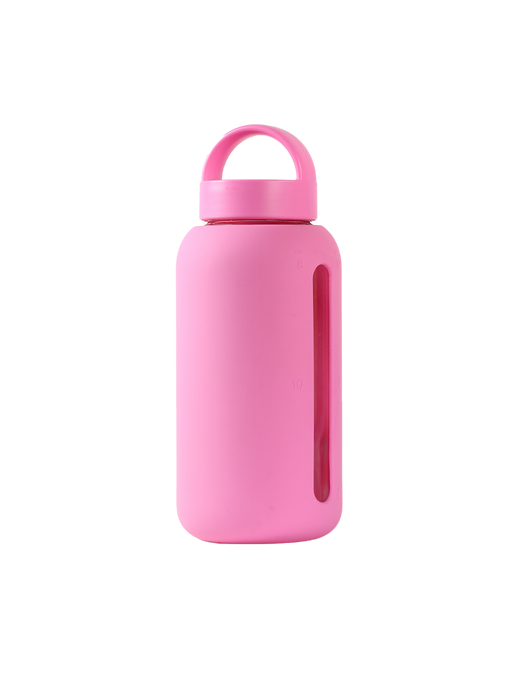 Day Bottle the hydration tracking glass water bottle bubble gum
