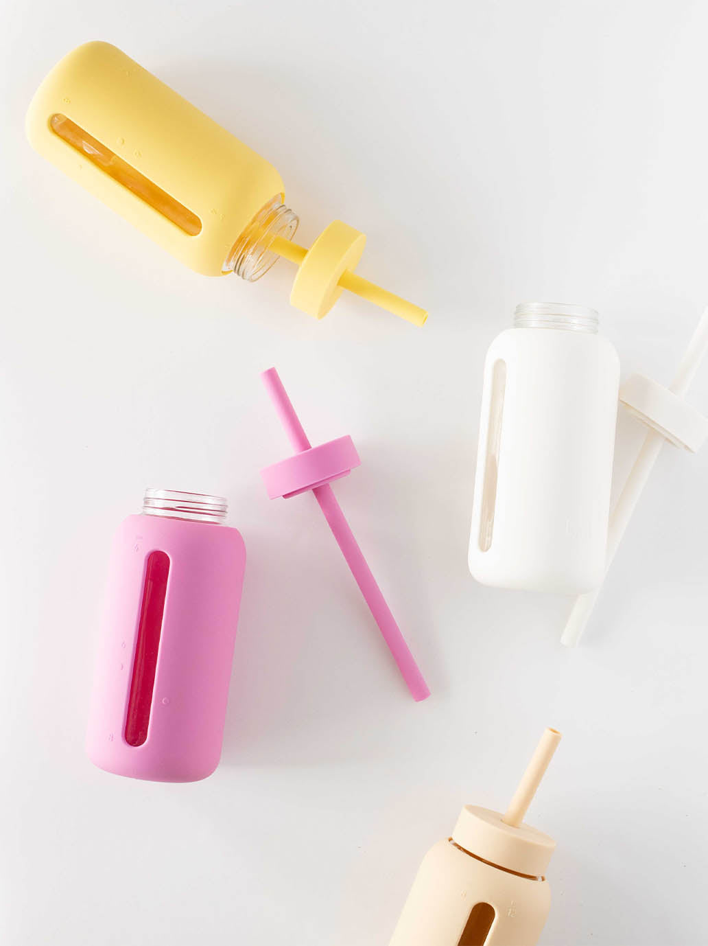 Silicone Bink straws 2 pack