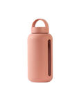 Day Bottle la botella de agua de vidrio con seguimiento de hidratación rose