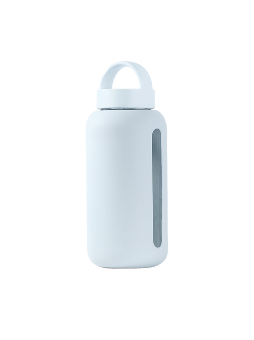 Day Bottle la botella de agua de vidrio con seguimiento de hidratación glacier