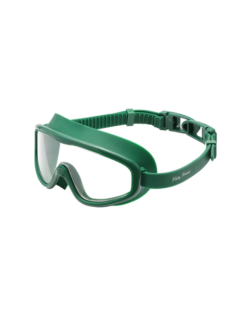 Silicone swim goggles Hans oxford green