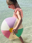 Beach ball Otto menthe/violet/bubble