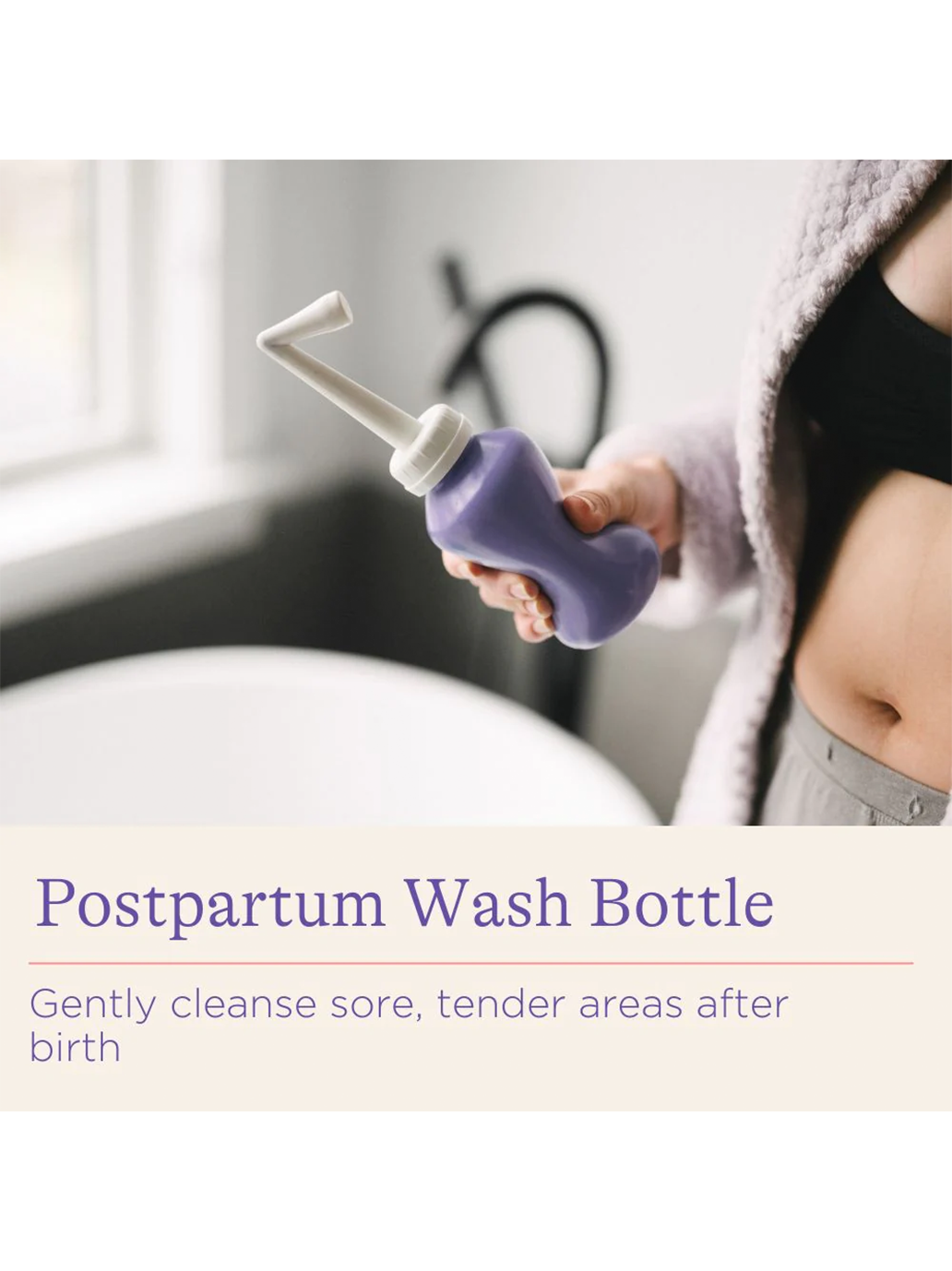 Postpartum wash bottle