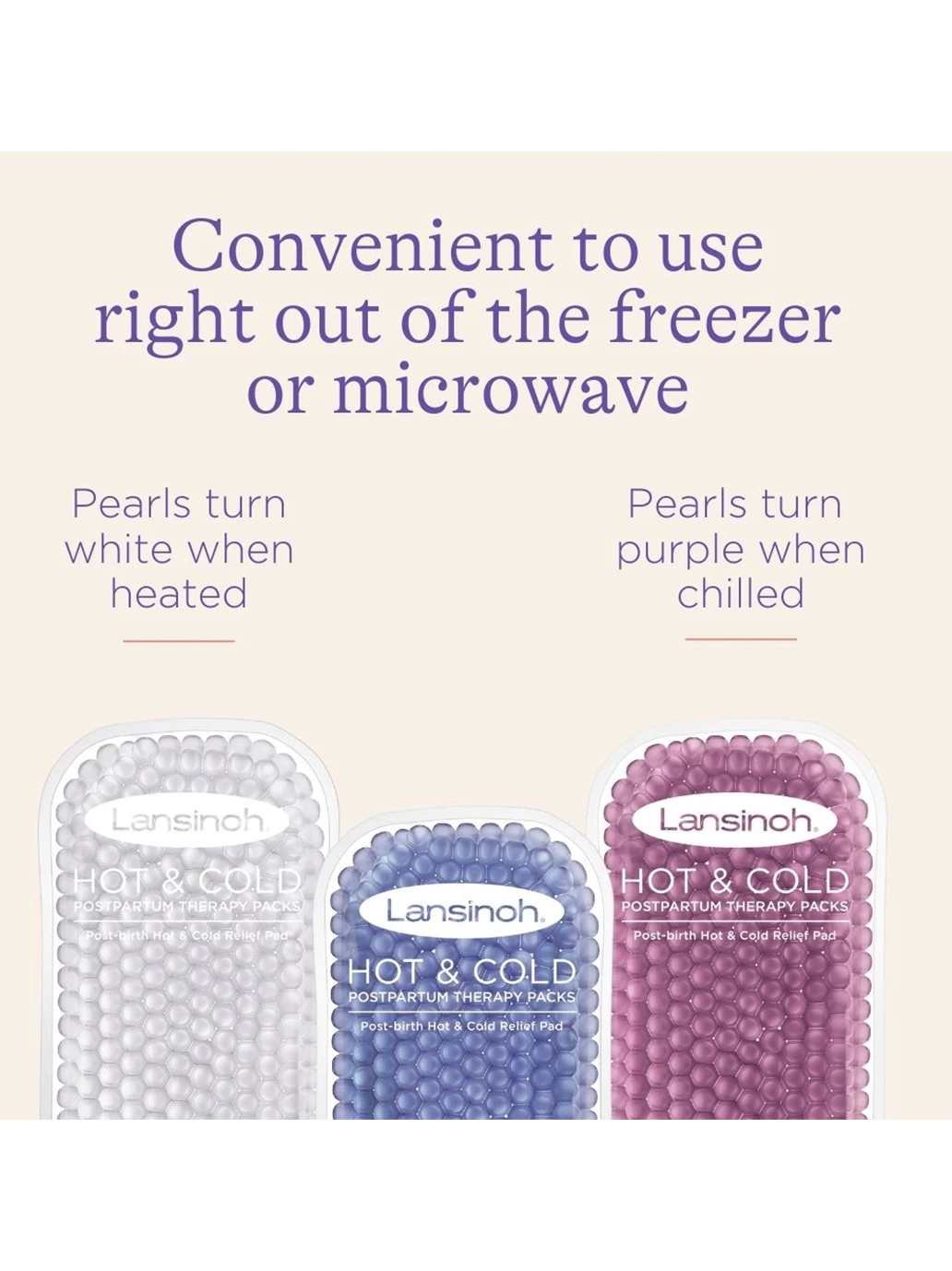 Tampone di sollievo postpartum Therapearl Cold Warm