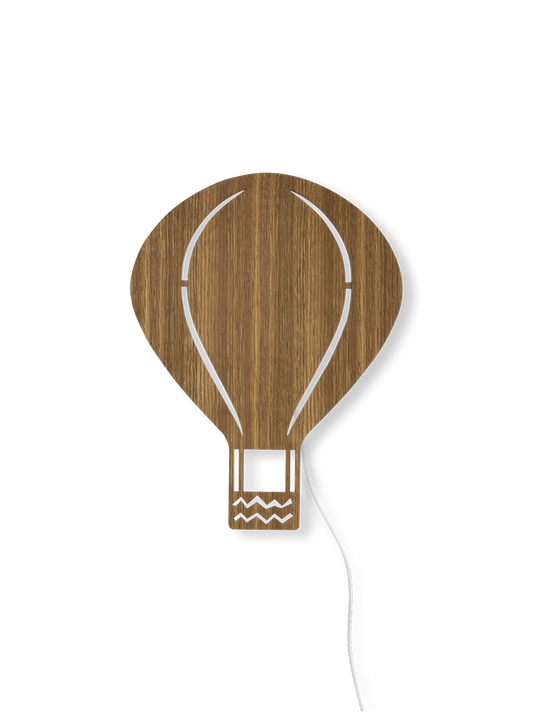 lampada da parete in legno Air Balloon Lamp