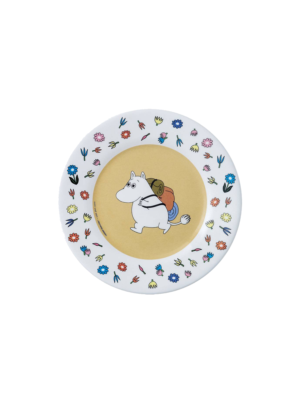 Melamine kids plate Moomin