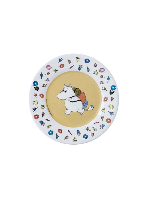 Piatto per bambini in melamina Moomin white
