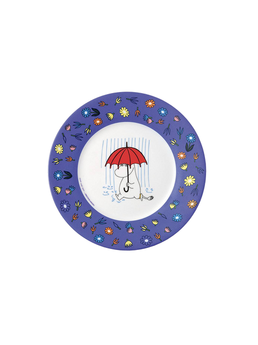 Piatto per bambini in melamina Moomin blue