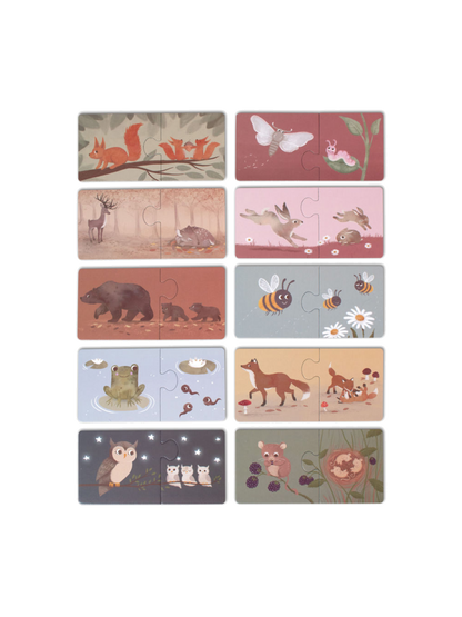 Counting puzzle Nordic Animals