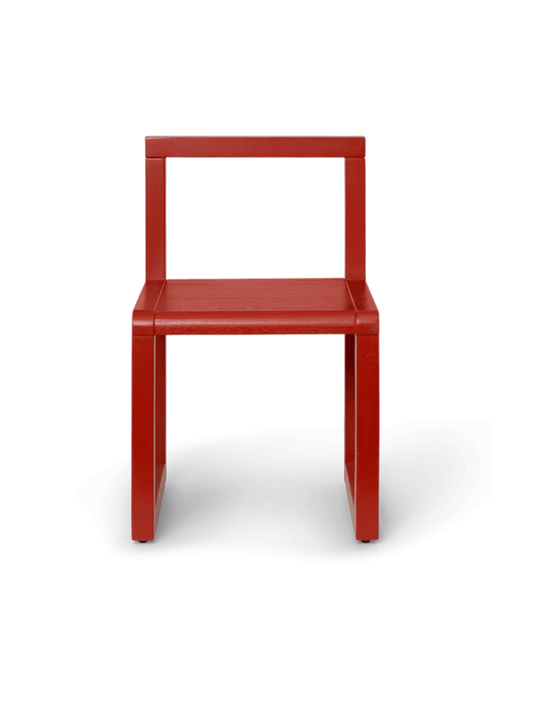 Piccola sedia da architetto red poppy