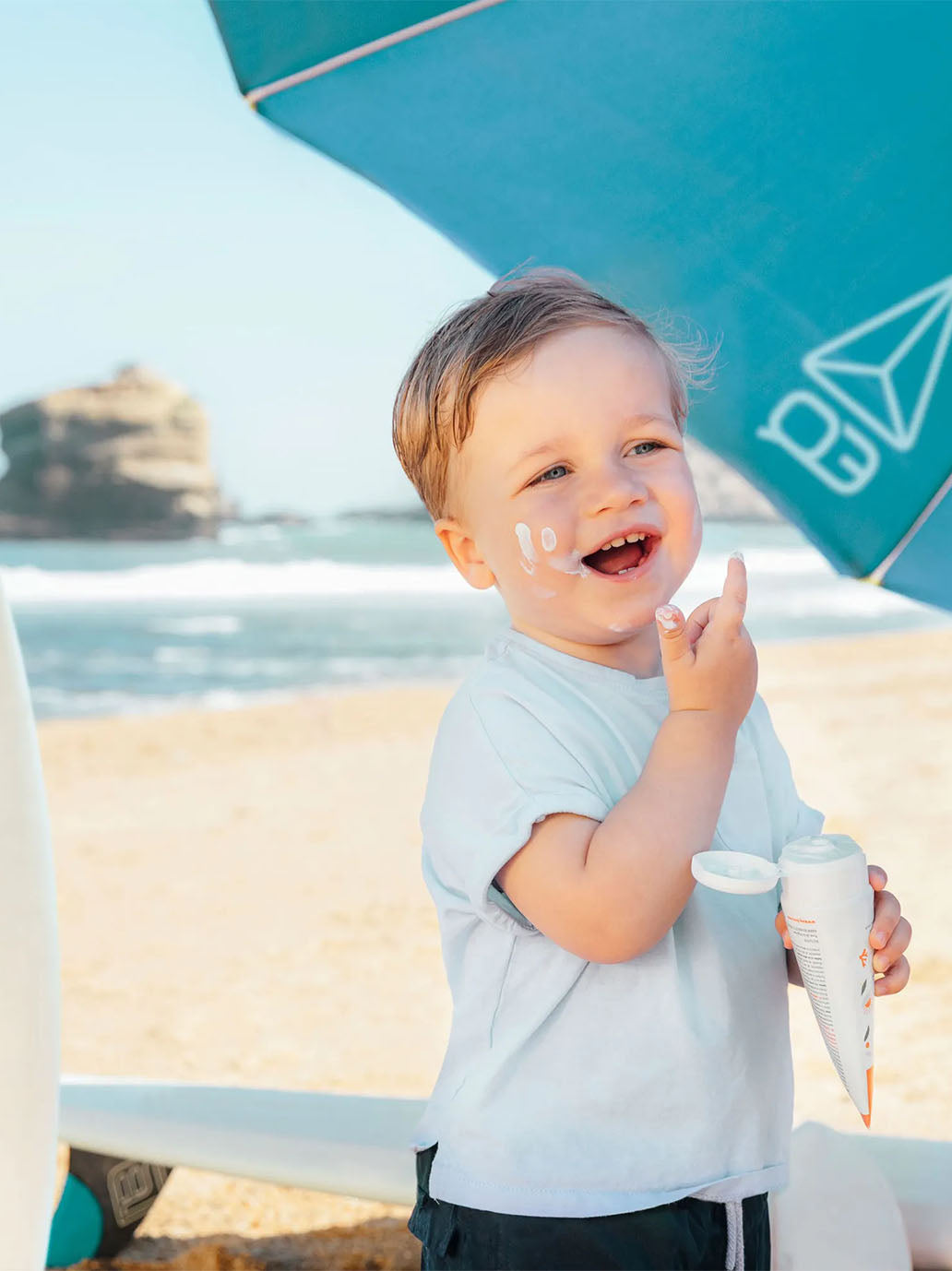 Crema solare minerale per bambini e neonati SPF 50