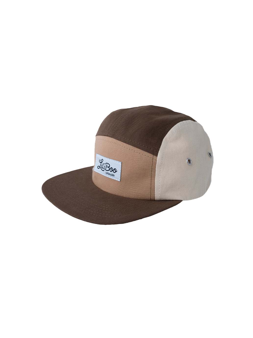 Gorra color block de 5 paneles