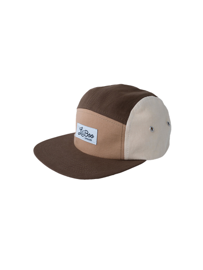 Color block 5-panel cap