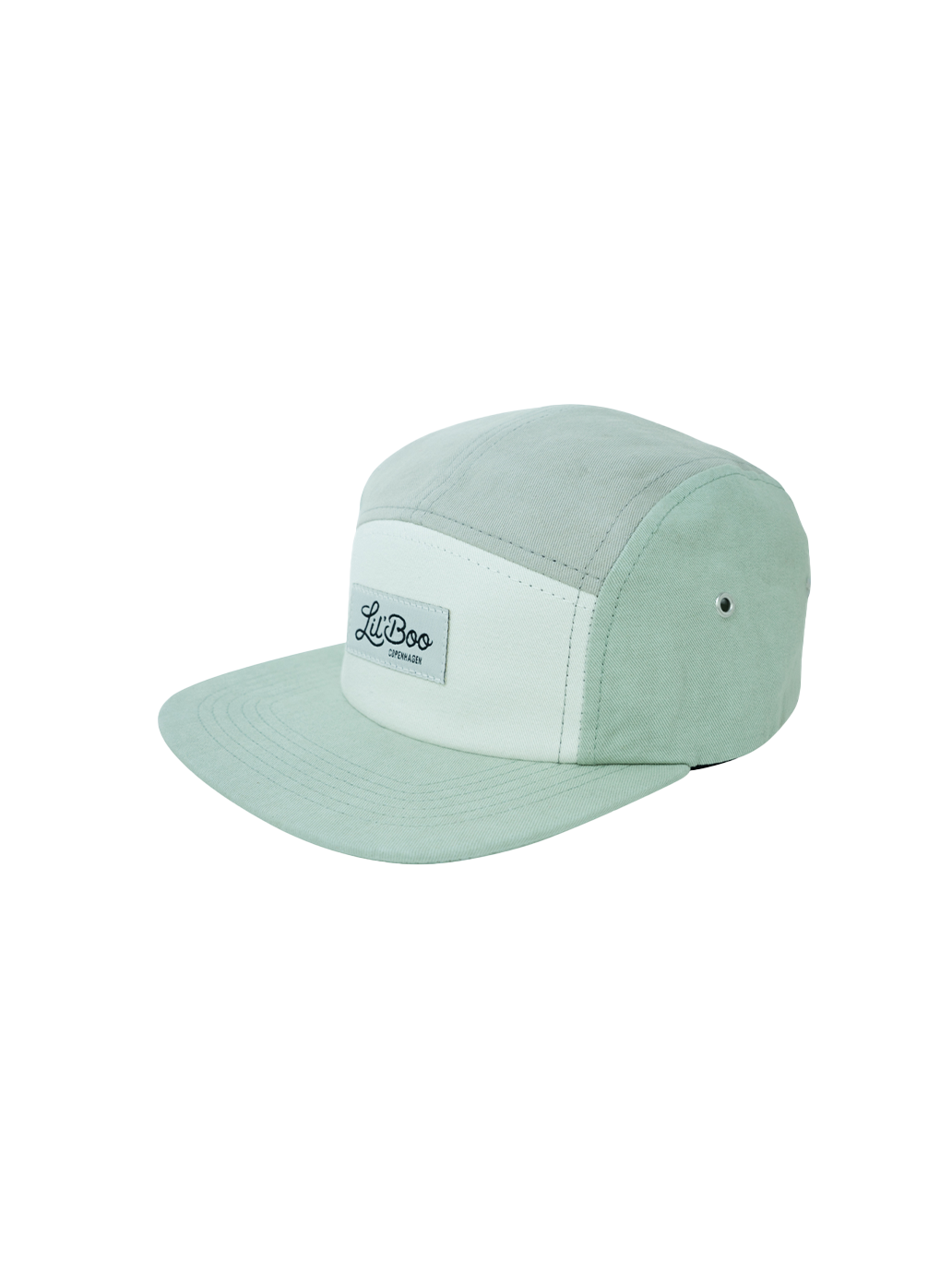 Gorra color block de 5 paneles