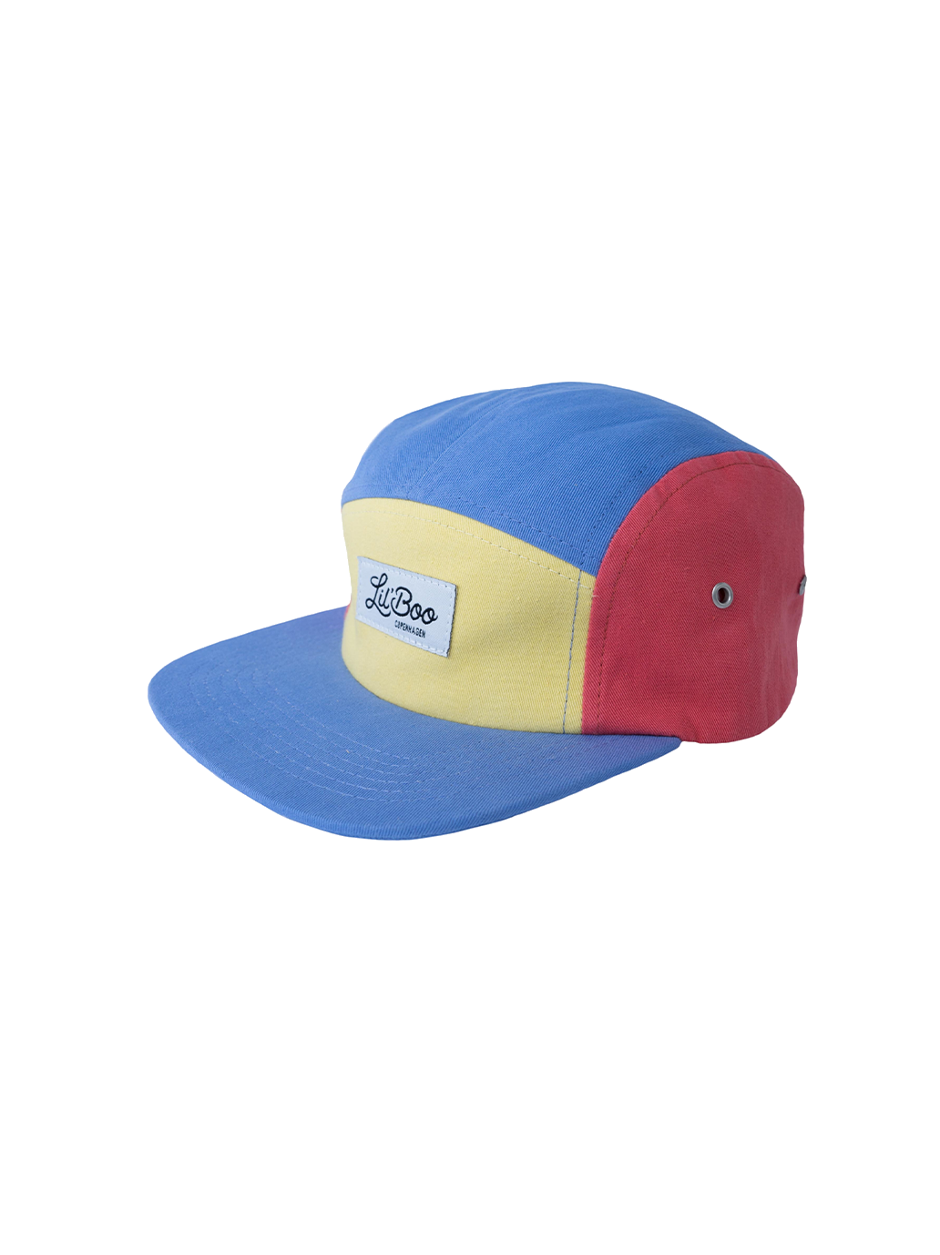 Color block 5-panel cap