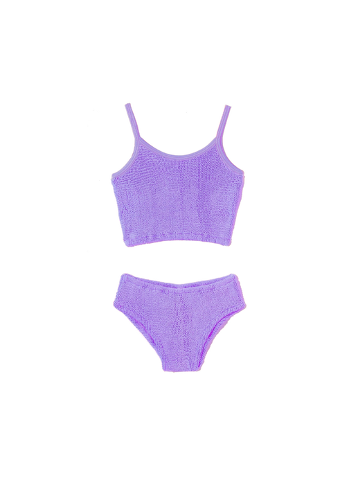 Bikini per bambina Dafne lilac