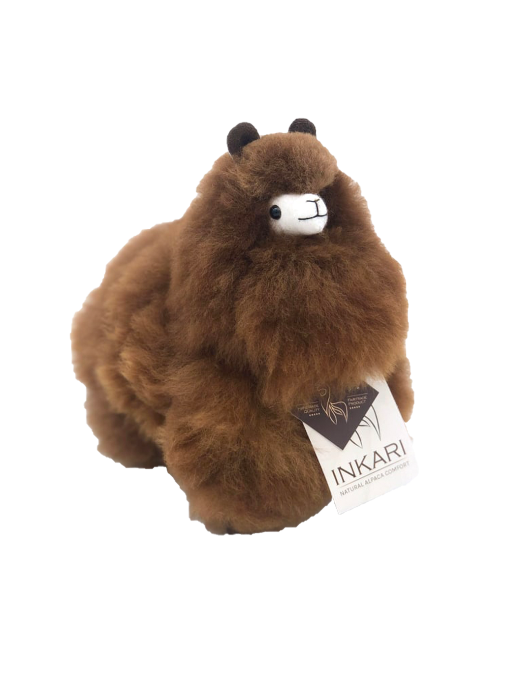 Stress relief natural alpaca toy