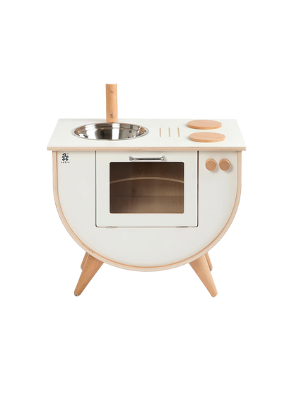 Wooden play kitchen