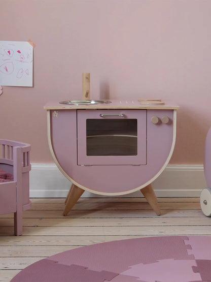 Wooden play kitchen