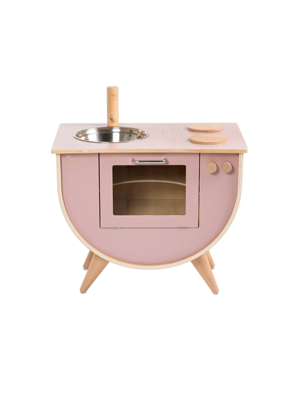 Wooden play kitchen