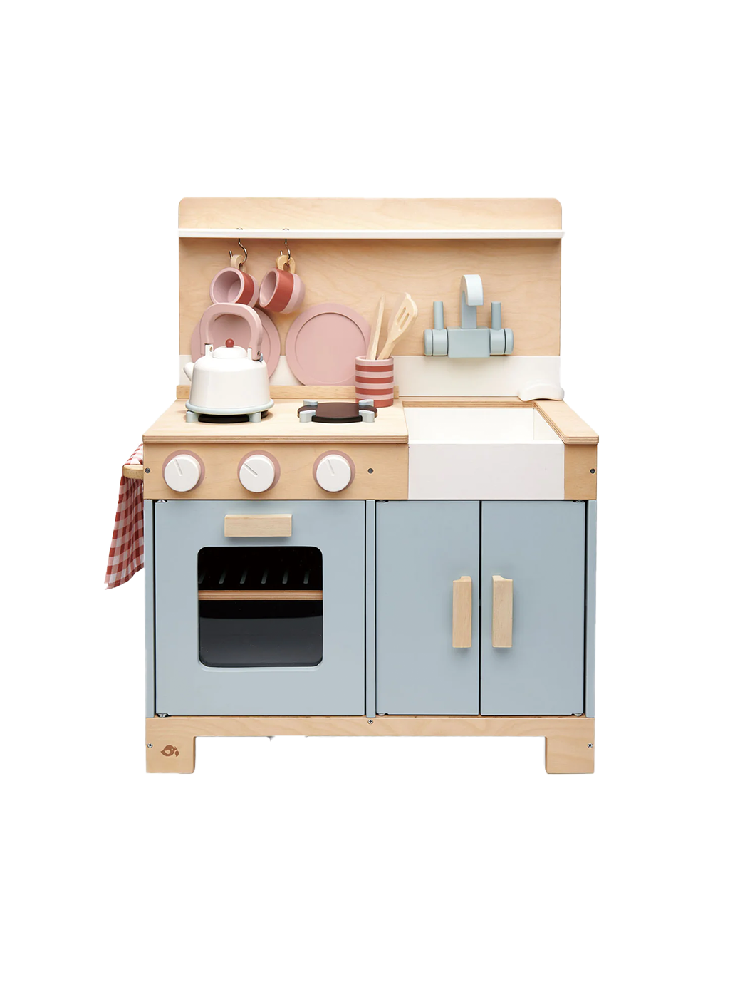 Wooden play kitchen