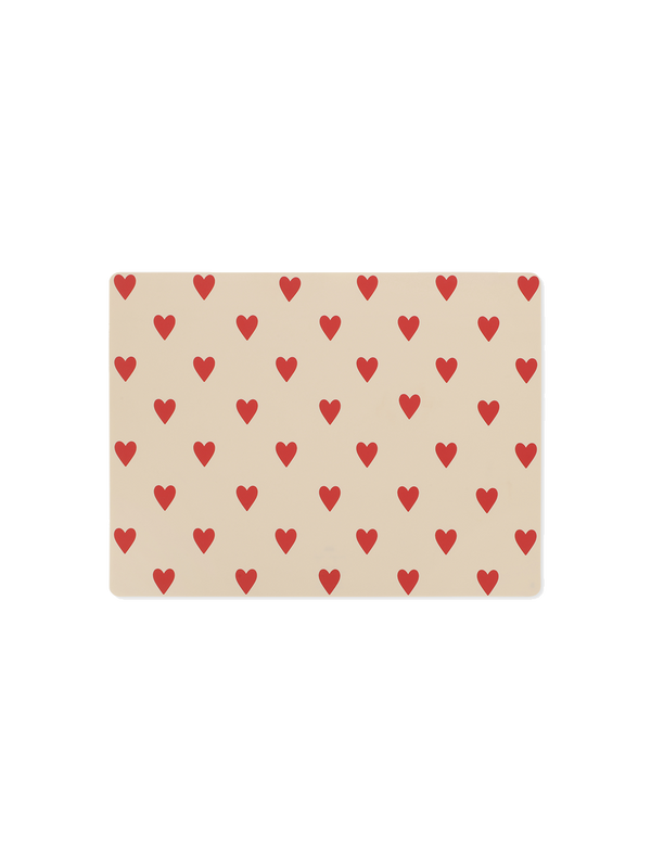 Silicone table placemat mon grande amour