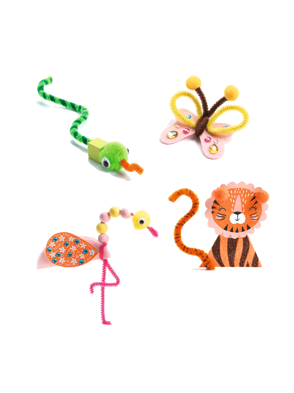 Jungle Animals Crafts Kit