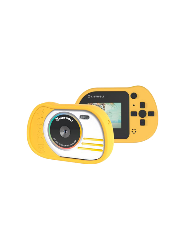 Waterproof kids camera Kidycam yellow