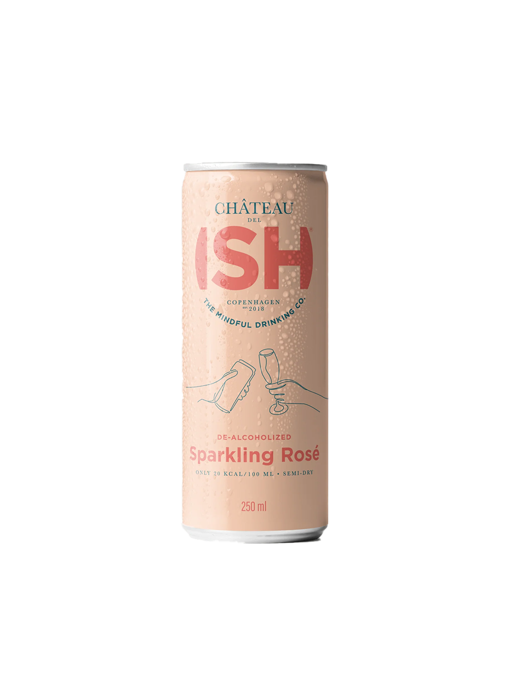 Château del ISH Sparkling Rose analcolico 0%