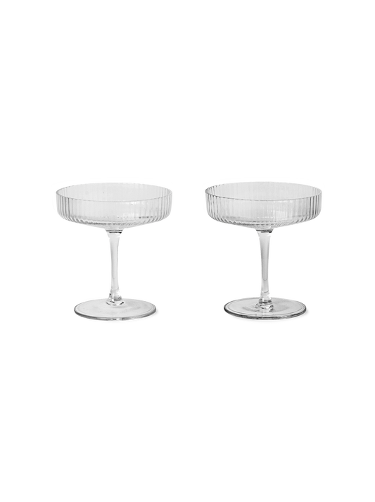 champagne glasses 2 pcs.