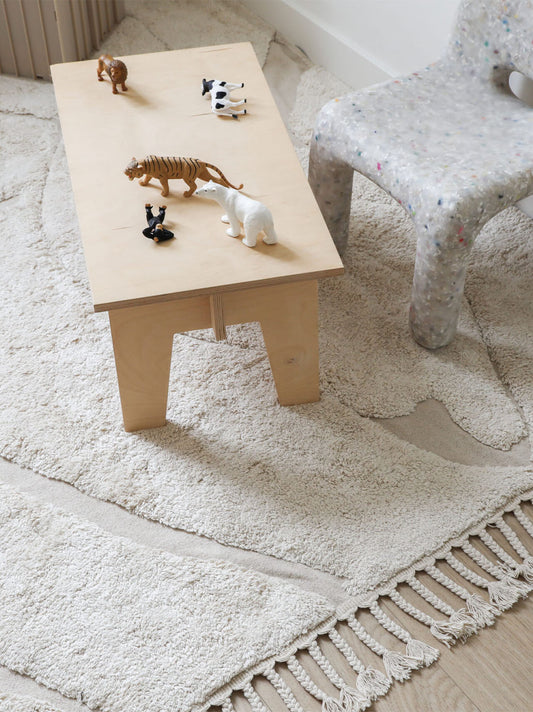 Washable cotton rug