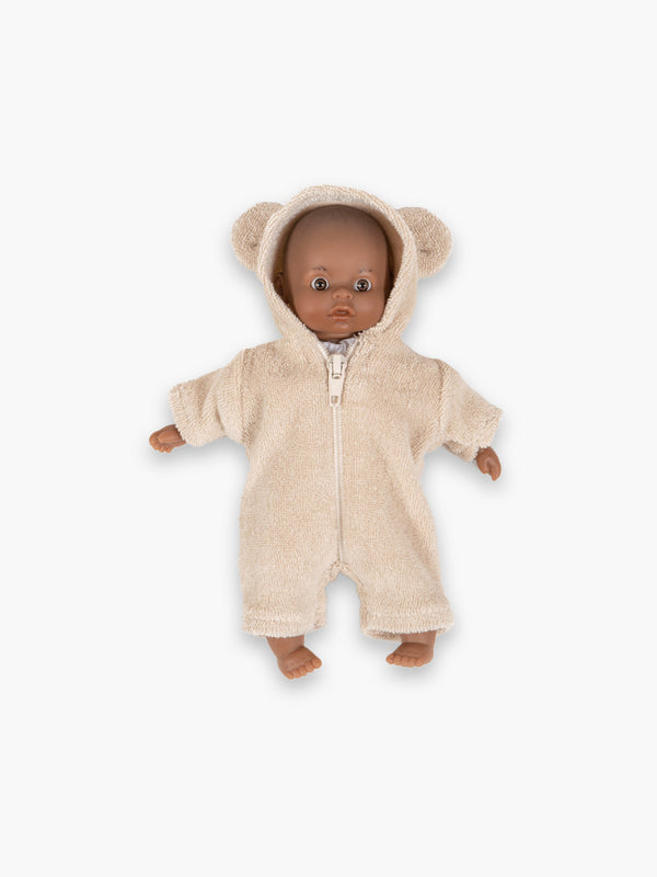 Vestito da mini bambola da orso lin