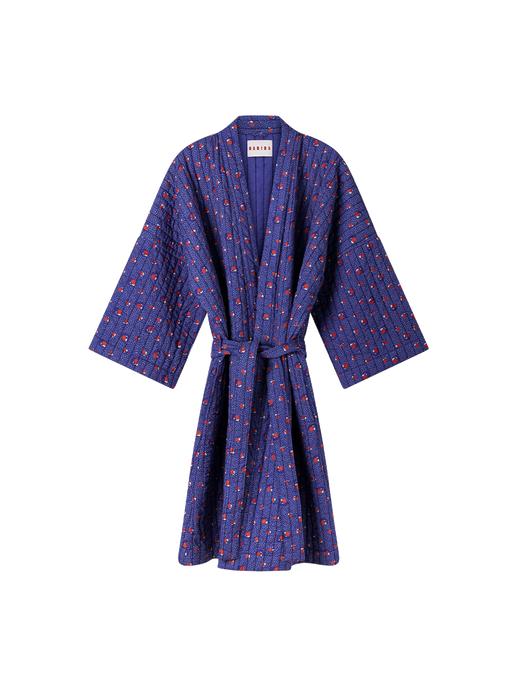 Quilted kimono japan blue