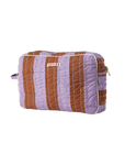 Quilted toiletry bag virginia lilac