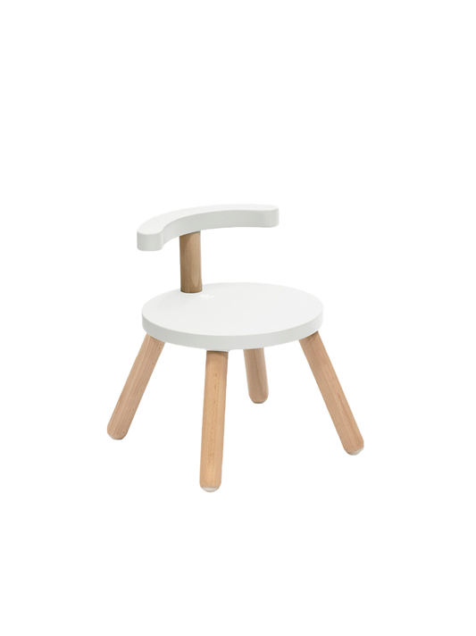 Wooden chair for the MuTable table