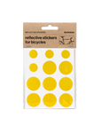 Bike stickers Dots yellow