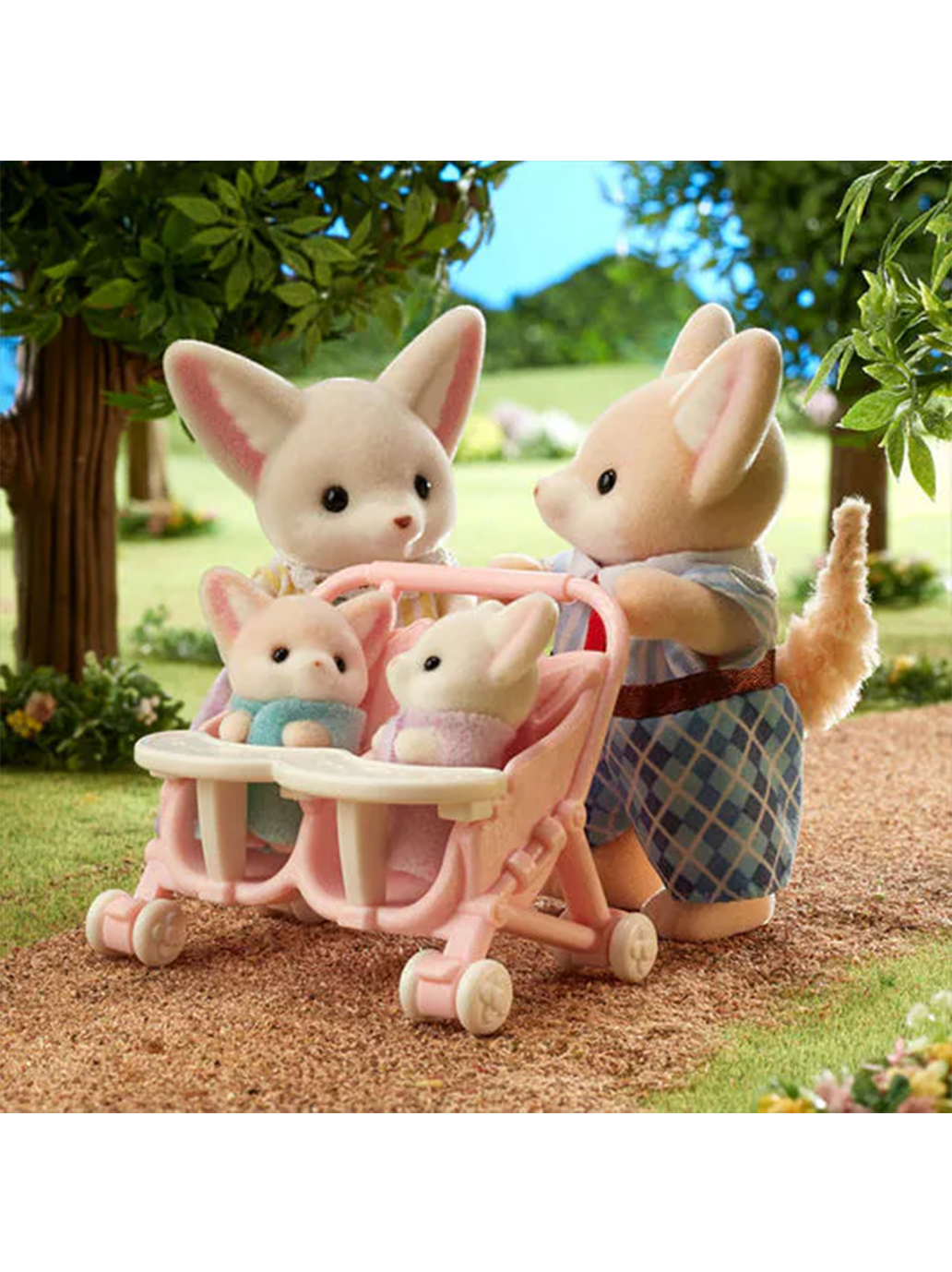 Famiglia di volpi Fennec