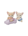 Miniature twins fennec fox