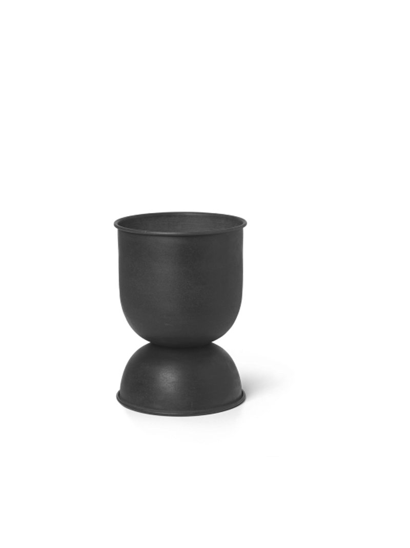 metal flower pot Hourglass Pot