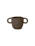 maceta / taza de cerámica Mus brown