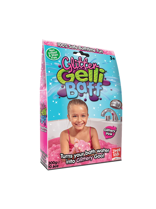 Glitter Gelli bath baff glitter pink