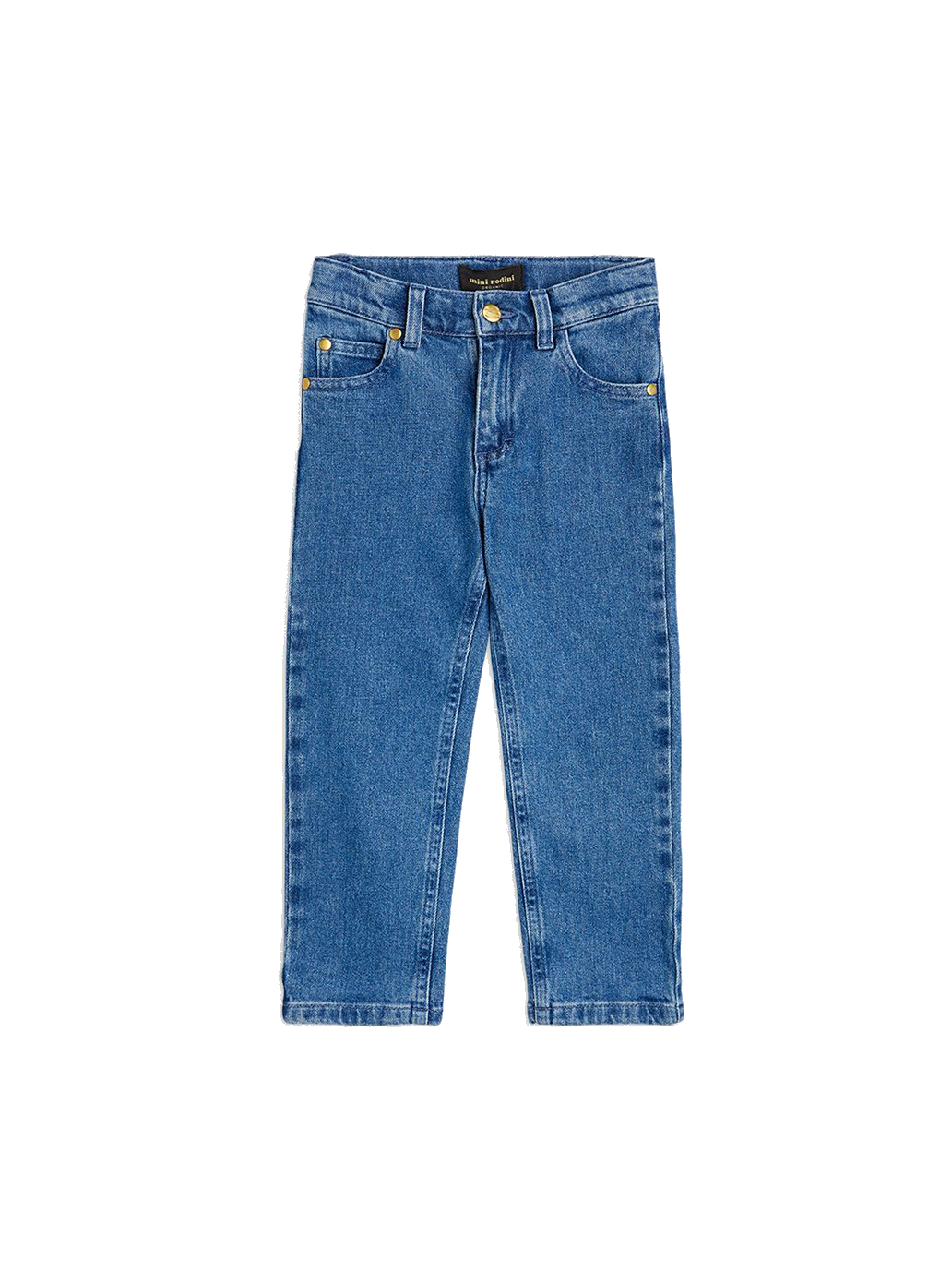 Jeans dritti in denim