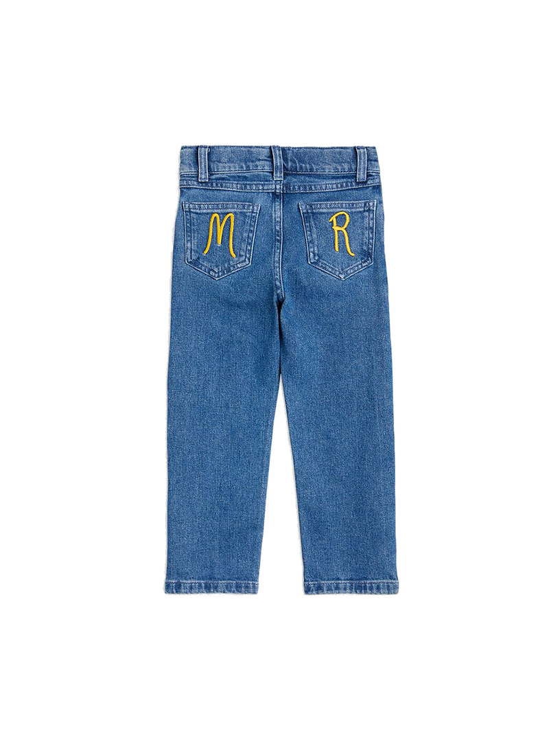 Jeans dritti in denim