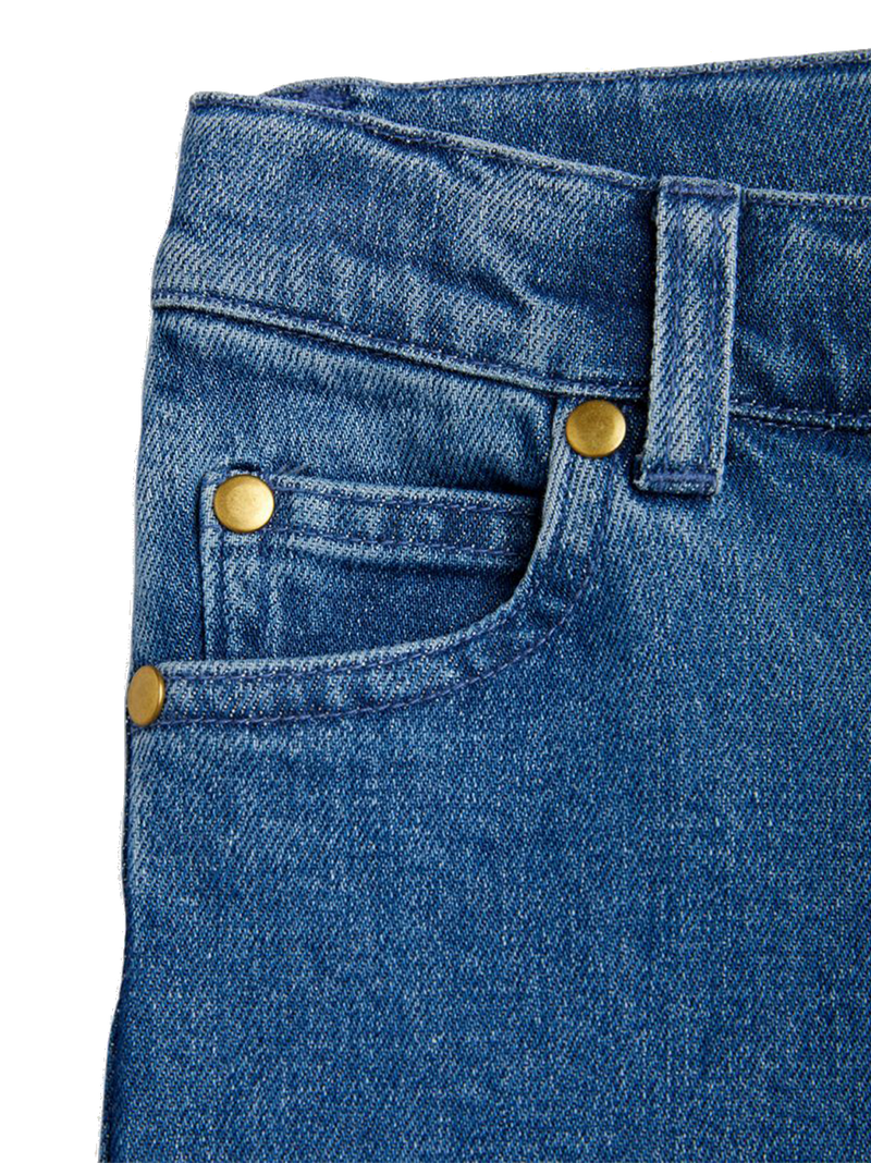 Jeans dritti in denim