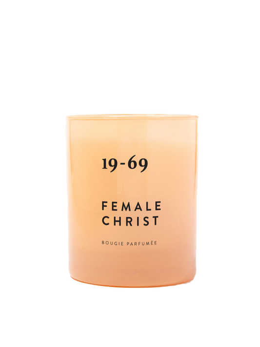 Female Christ candle