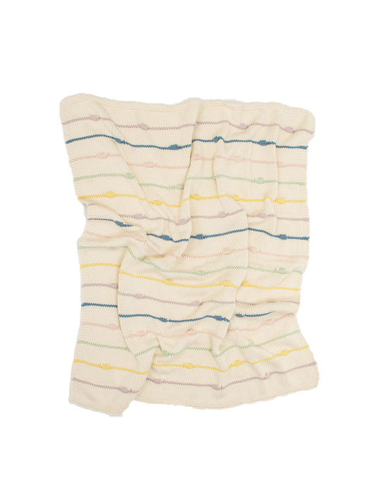Ethno cotton blanket