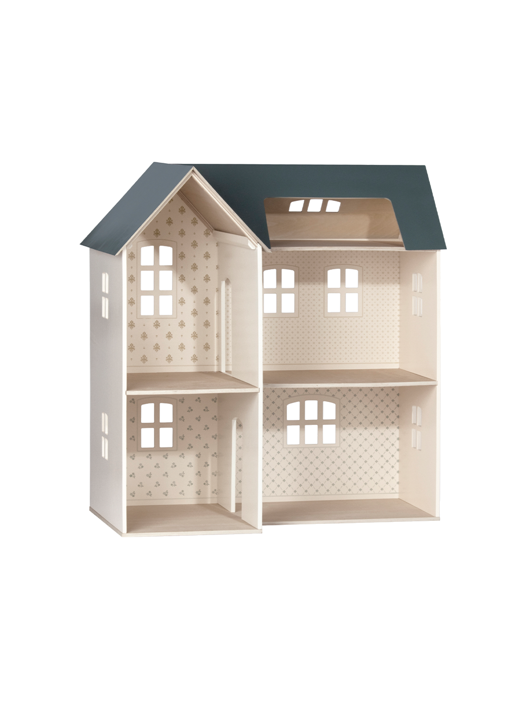 Casa de madera en miniatura. 