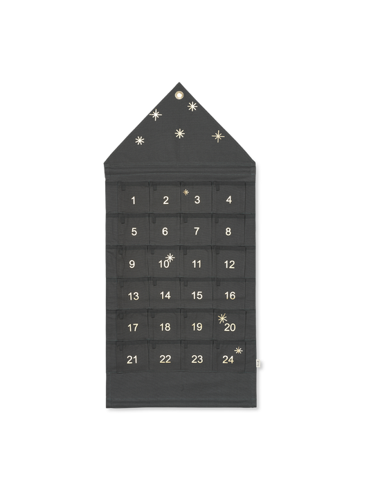 canvas advent calendar with compartments