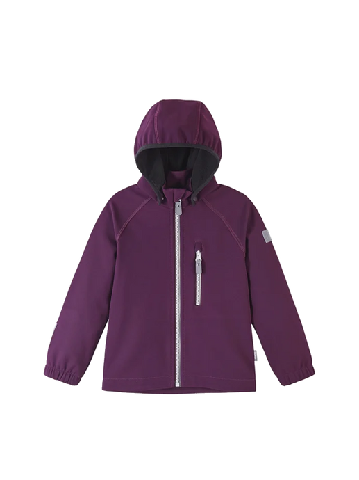 Vantti softshell jacket deep purple