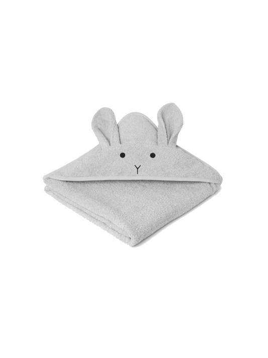 baby towel made of organic cotton terry cloth with Albert hood